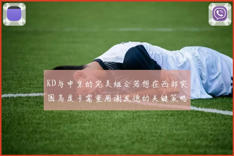 KD与申京的完美组合若想在西部突围乌度卡需重用谢泼德的关键策略